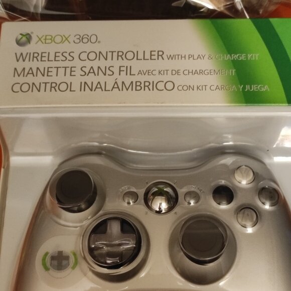 Sealed Microsoft XBOX 360 Wireless Controller Special Edition Play and Charge ki - Picture 5 of 11